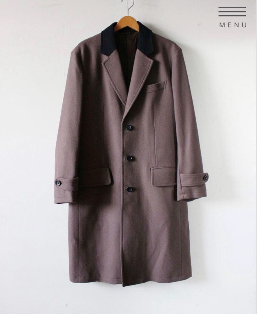 ワコマリア　18aw チェスターコート