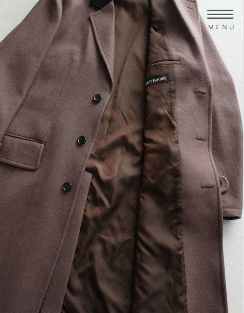 ワコマリア　18aw チェスターコート