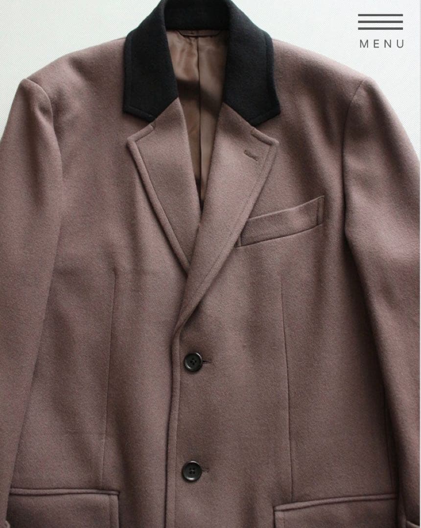 ワコマリア　18aw チェスターコート