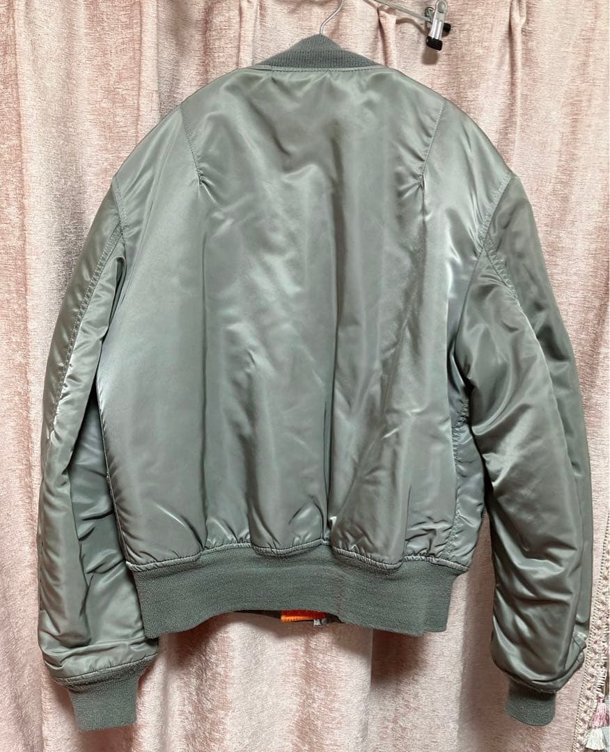 alpha industries inc 古着　ワッペン　MA-1 アメカジ