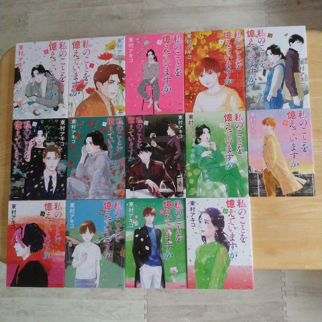 ⭐私のことを憶えていますか 　東村アキコ先生　文藝春秋社刊　全14巻　完結セット