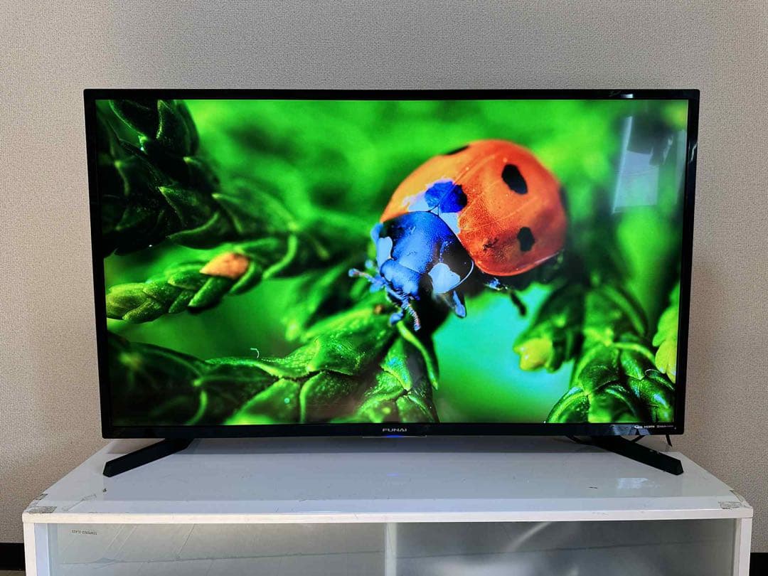 20年製 フナイ FL-43U4020 4Kチューナー43V液晶テレビ