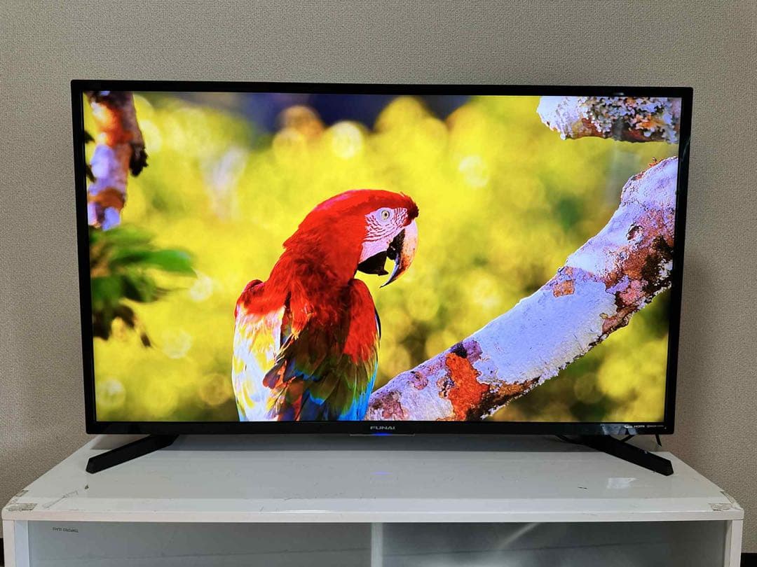 20年製 フナイ FL-43U4020 4Kチューナー43V液晶テレビ