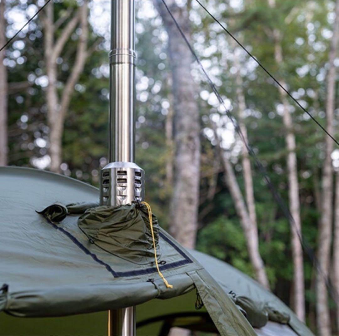 極美品 WINNERWELL Ｍ 63mm 薪ストーブ 三重煙突ラスト