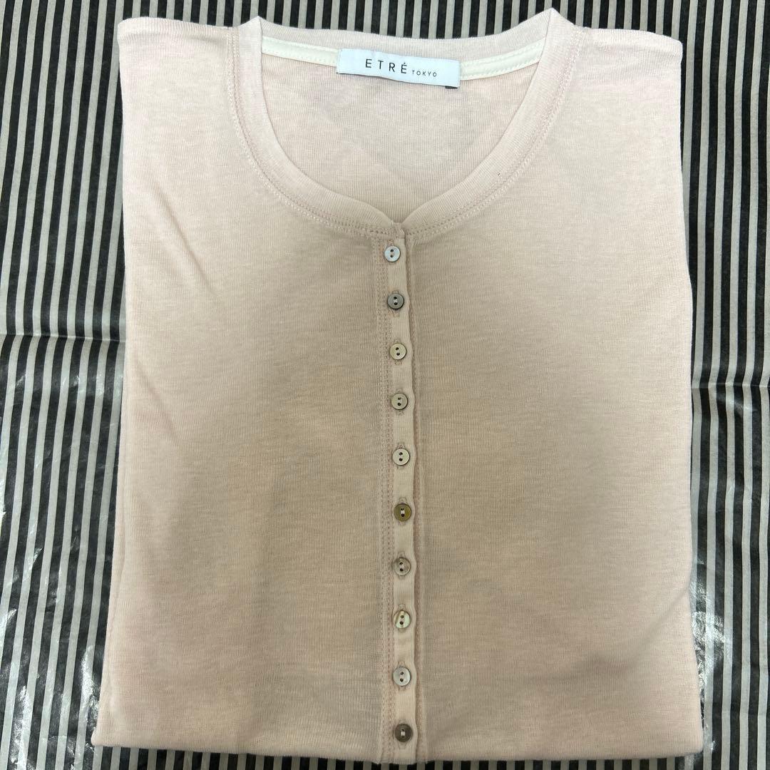 etre tokyo ウールフライスヘンリーネックプルオーバー