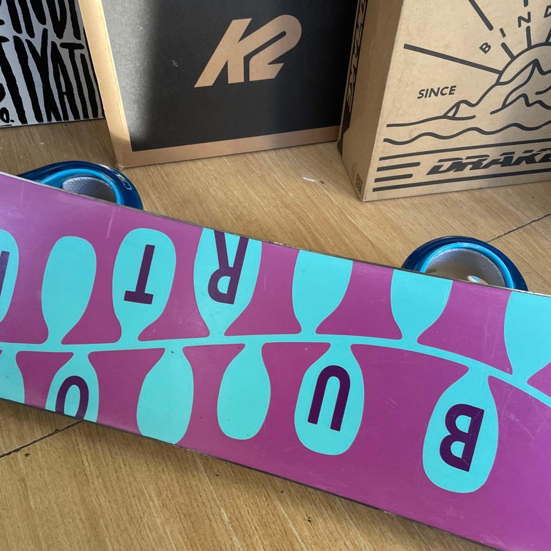 BURTON　キッズスノーボードセット　110cm　バートン　バイン付セット