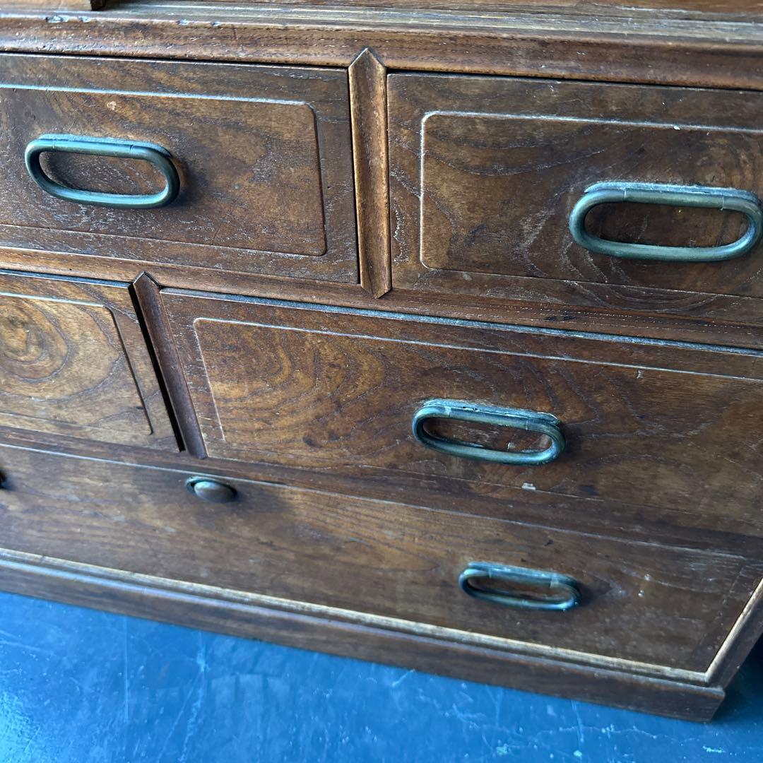 最終お値引き‼️小さめ和ダンス　食器棚や　収納棚に！