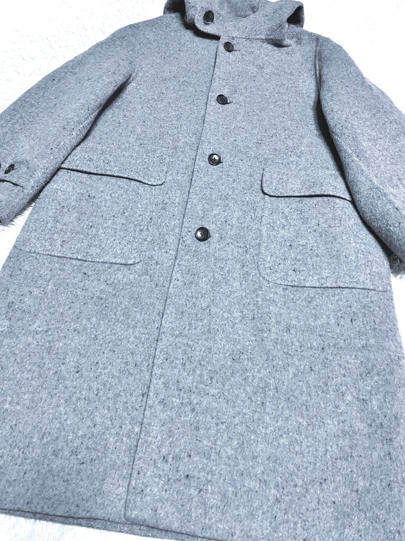 新品未使用✨MUJI Labo無印良品 カシミヤ混 メンズダッフルコート 軽量