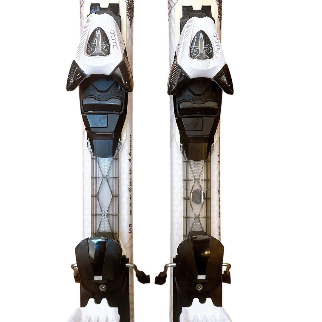 Atomic アトミック スキー板 レディース ホワイト　ソフトケース付き