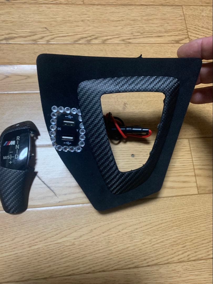 廃盤品希少BMWF20Mパフォーマンスカーボンシフト レバーシフトパネルサービス