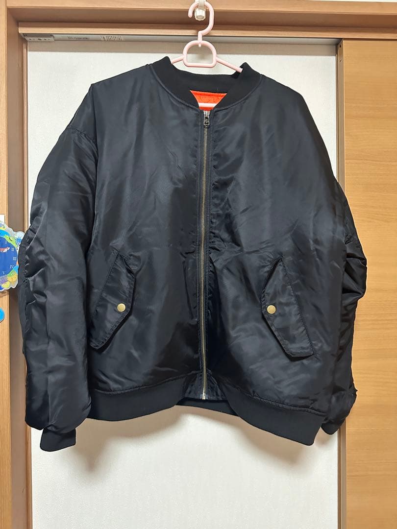 グラニフ　石黒亜矢子　MA-1 ジャケット　Mサイズ　猫舌茸　フライトジャケット