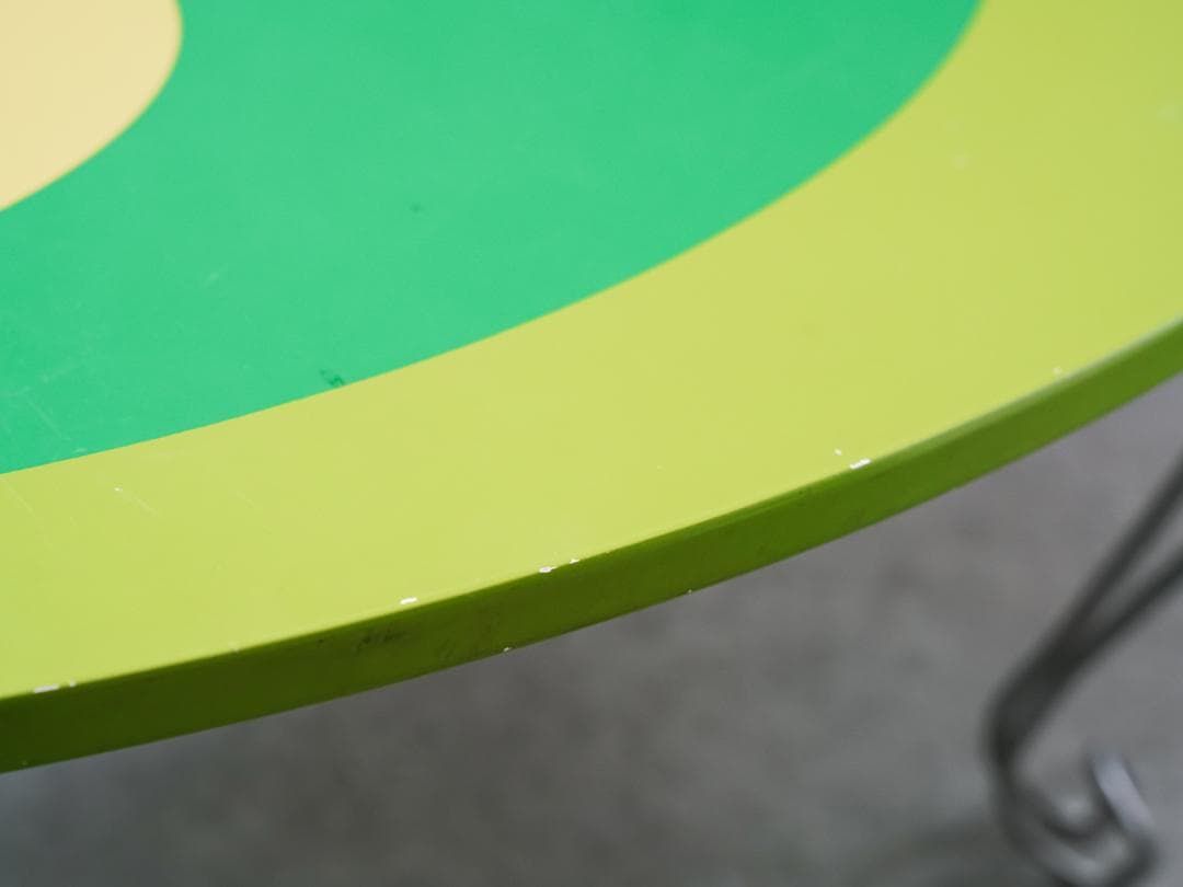 80's ポストモダン ヴィンテージテーブル レトロポップ スペースエイジ