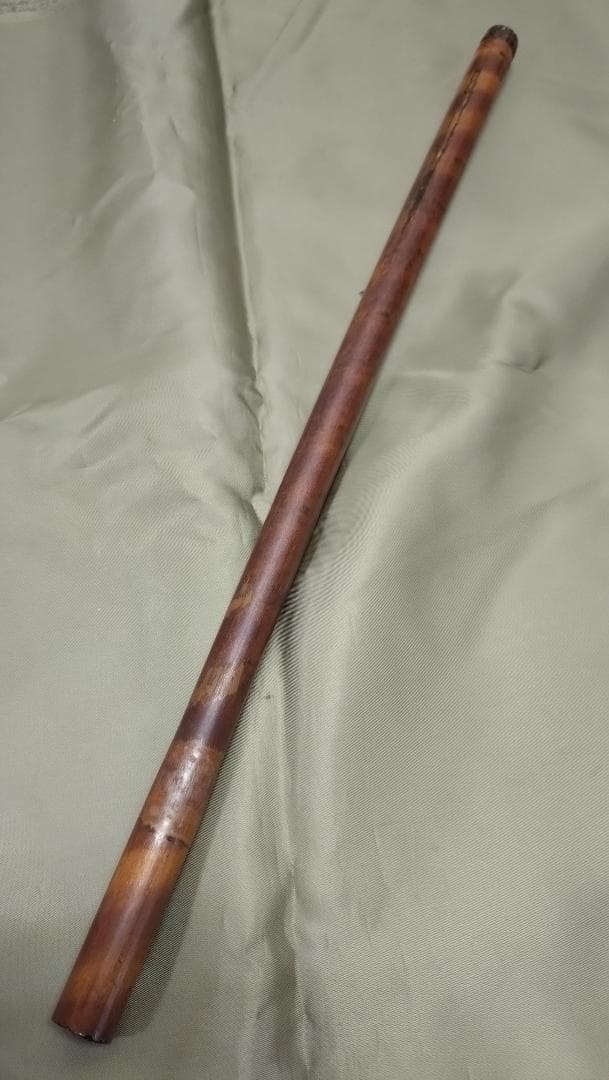 煤竹　篠笛　古典調６本調子　縄目