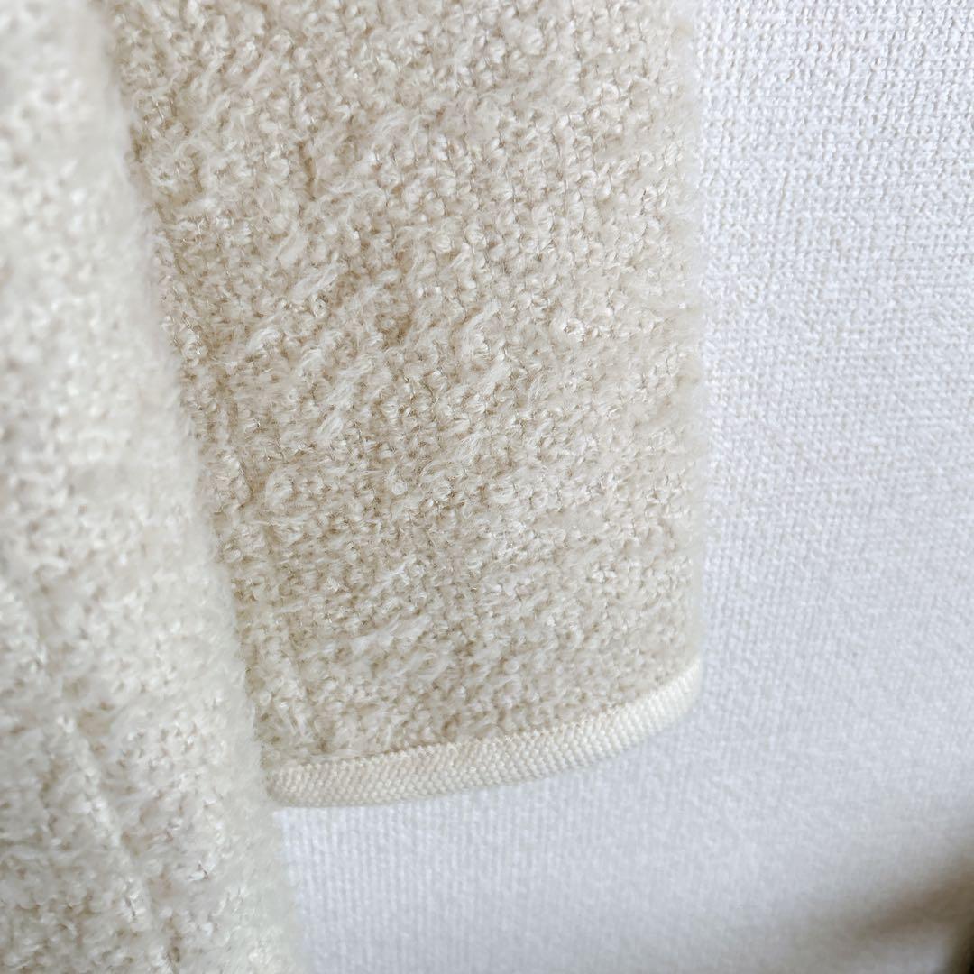 Demi-Luxe BEAMS カラミツイード トリミング コート