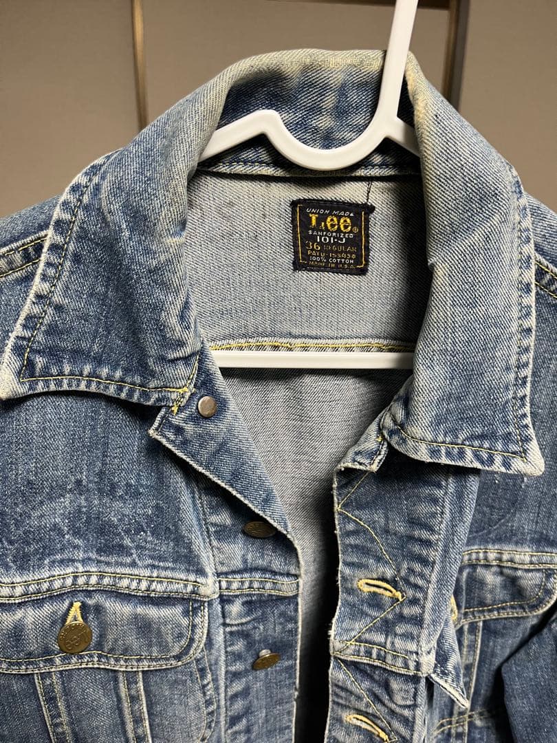 (60〜70s)(Lee101J) ヴィンテージデニムジャケットUSA