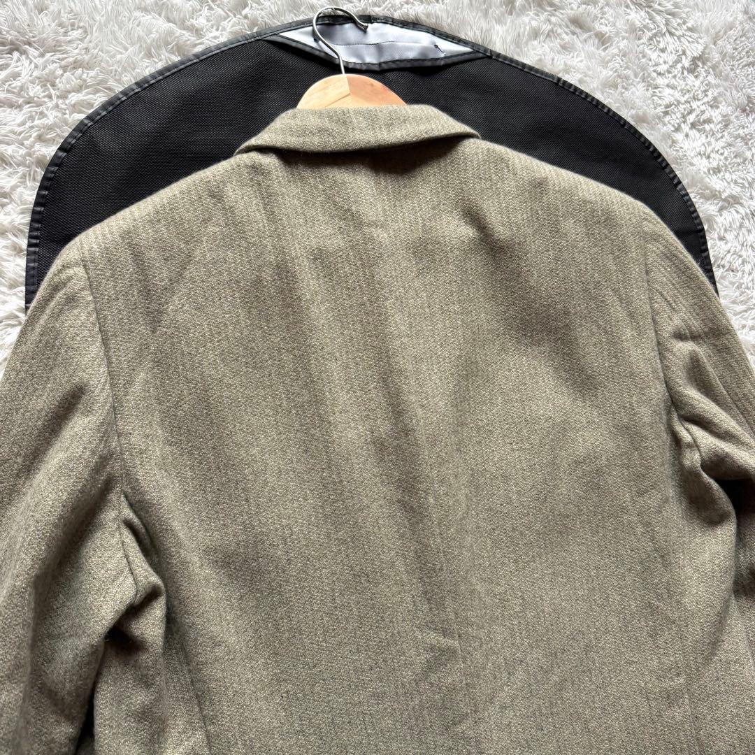 極美品　Zegna ゼニア　カシミヤ100％　テーラードジャケット　XL