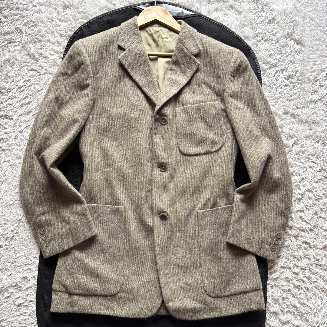 極美品　Zegna ゼニア　カシミヤ100％　テーラードジャケット　XL