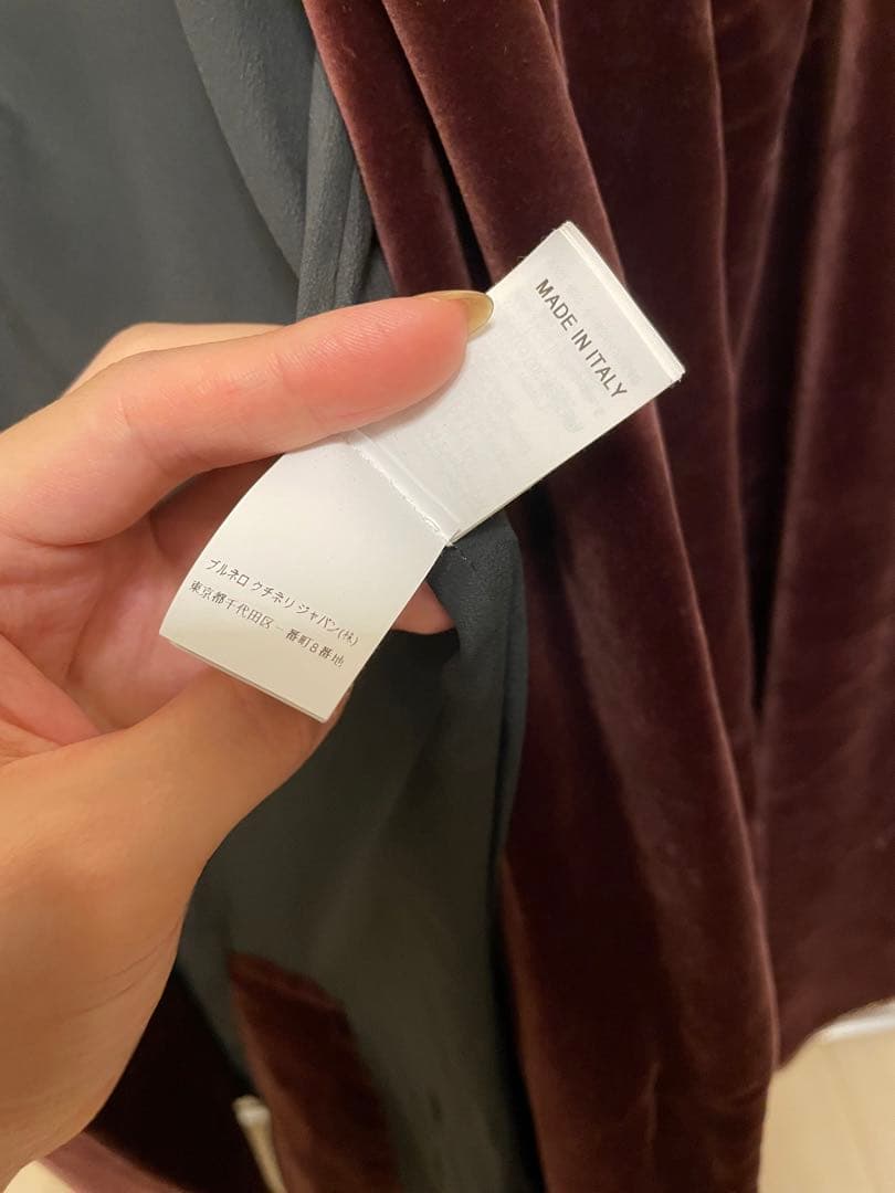 2018 FW ブルネロクチネリ　ジャケット