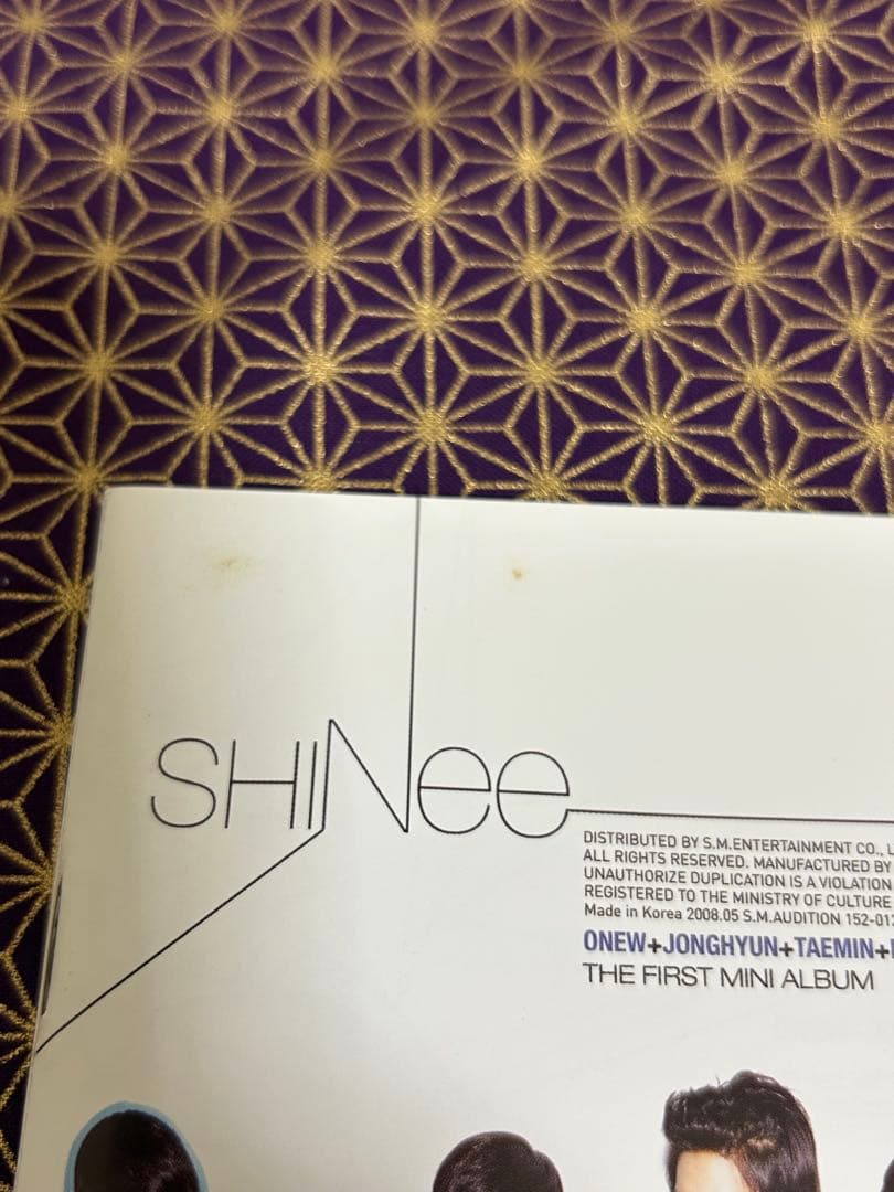 SHINee The First Mini Album シャイニ　샤이니