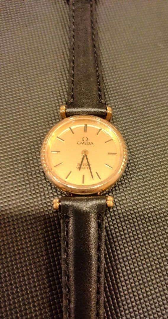 【OMEGA】 デ・ヴィル クォーツ腕時計　オーバーホール済