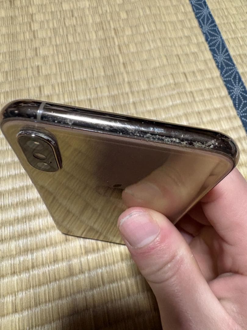 iPhone XS 256GB ゴールド SIMフリー 残債なし 電池76%