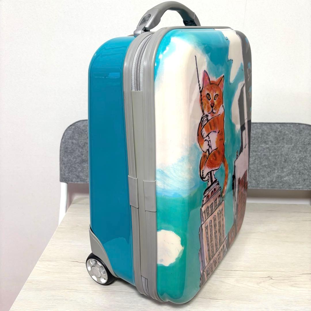 マンハッタナーズ　キャリーケース　スーツケース　カート