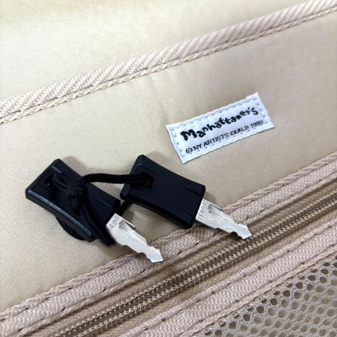 マンハッタナーズ　キャリーケース　スーツケース　カート