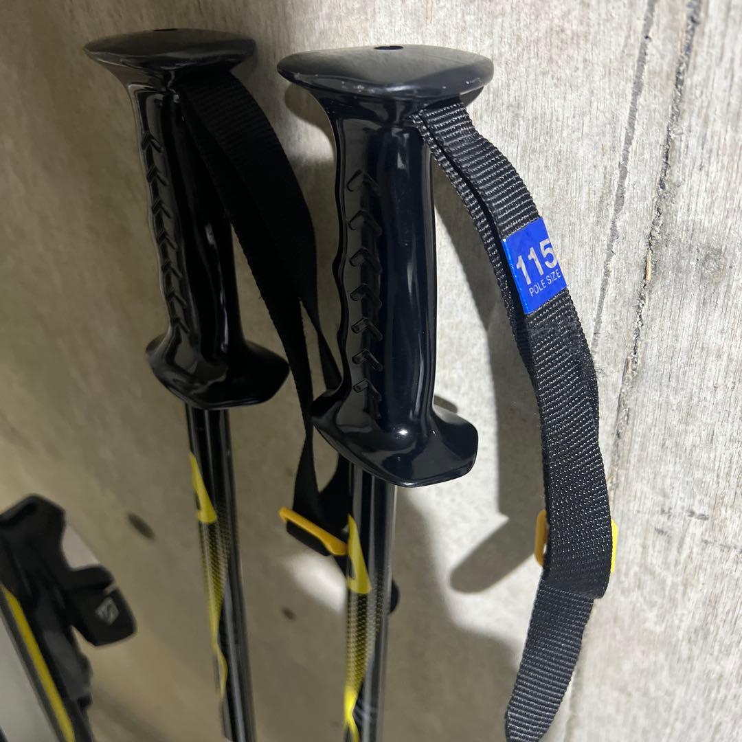 SALOMON XDRIVE 7.5 154cm＋ストック115cmセット