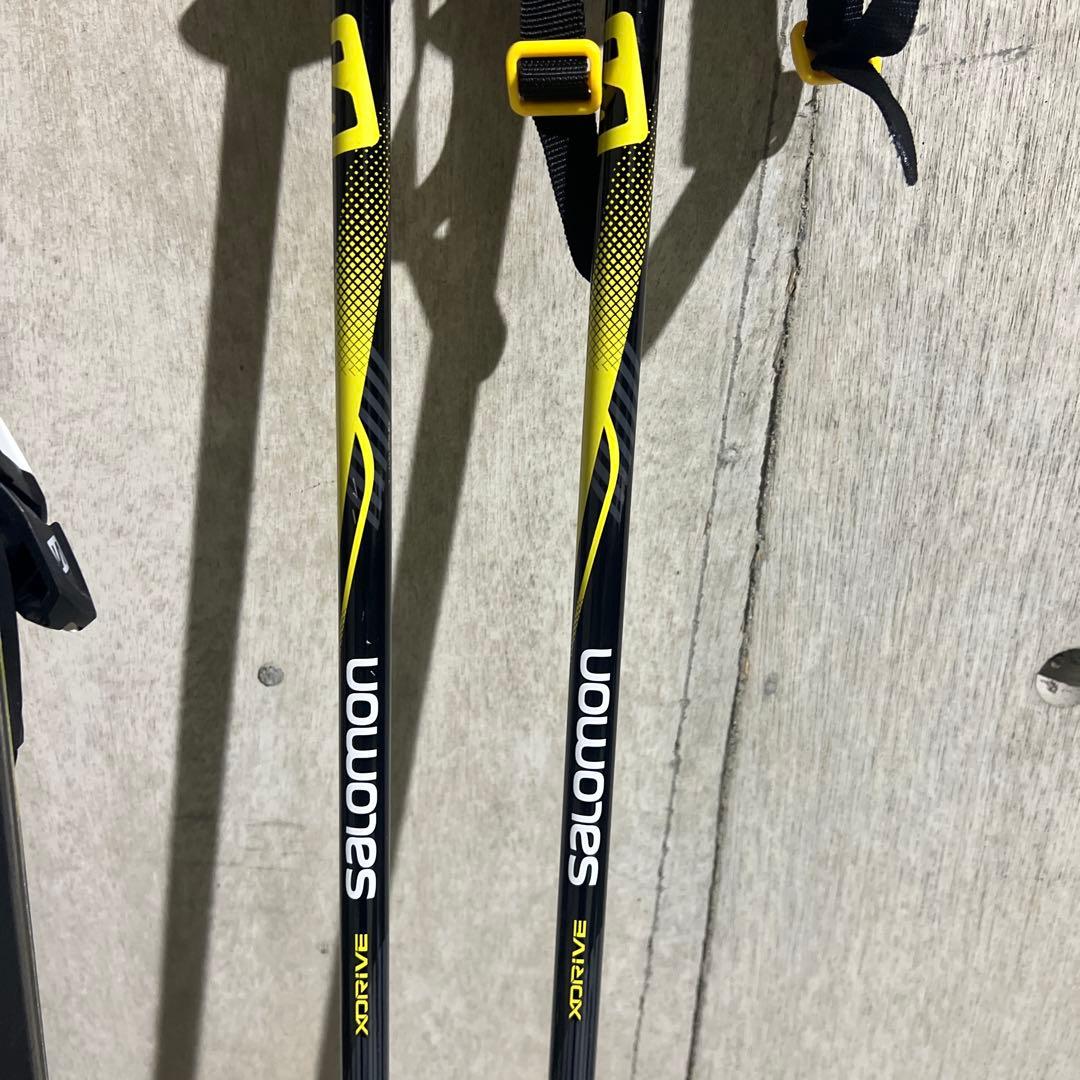 SALOMON XDRIVE 7.5 154cm＋ストック115cmセット