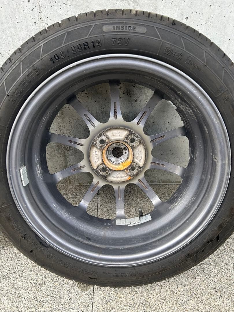 MANARAY Deplex15インチ アルミホイール 4本セット