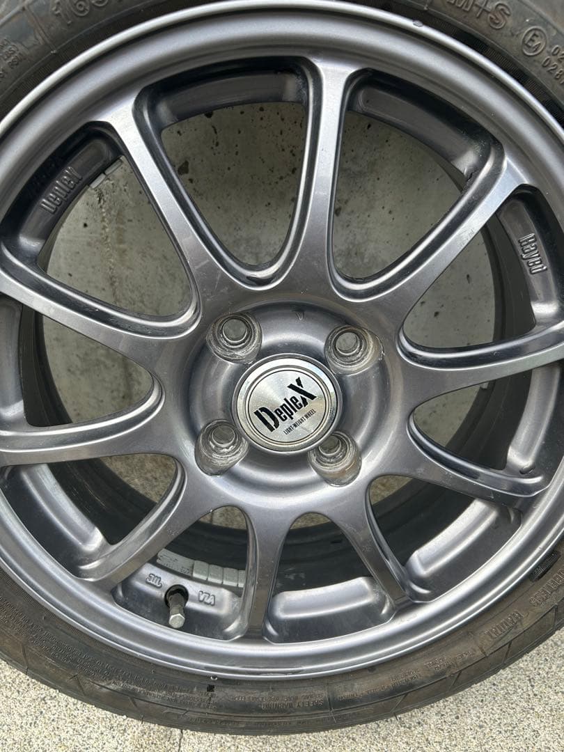 MANARAY Deplex15インチ アルミホイール 4本セット