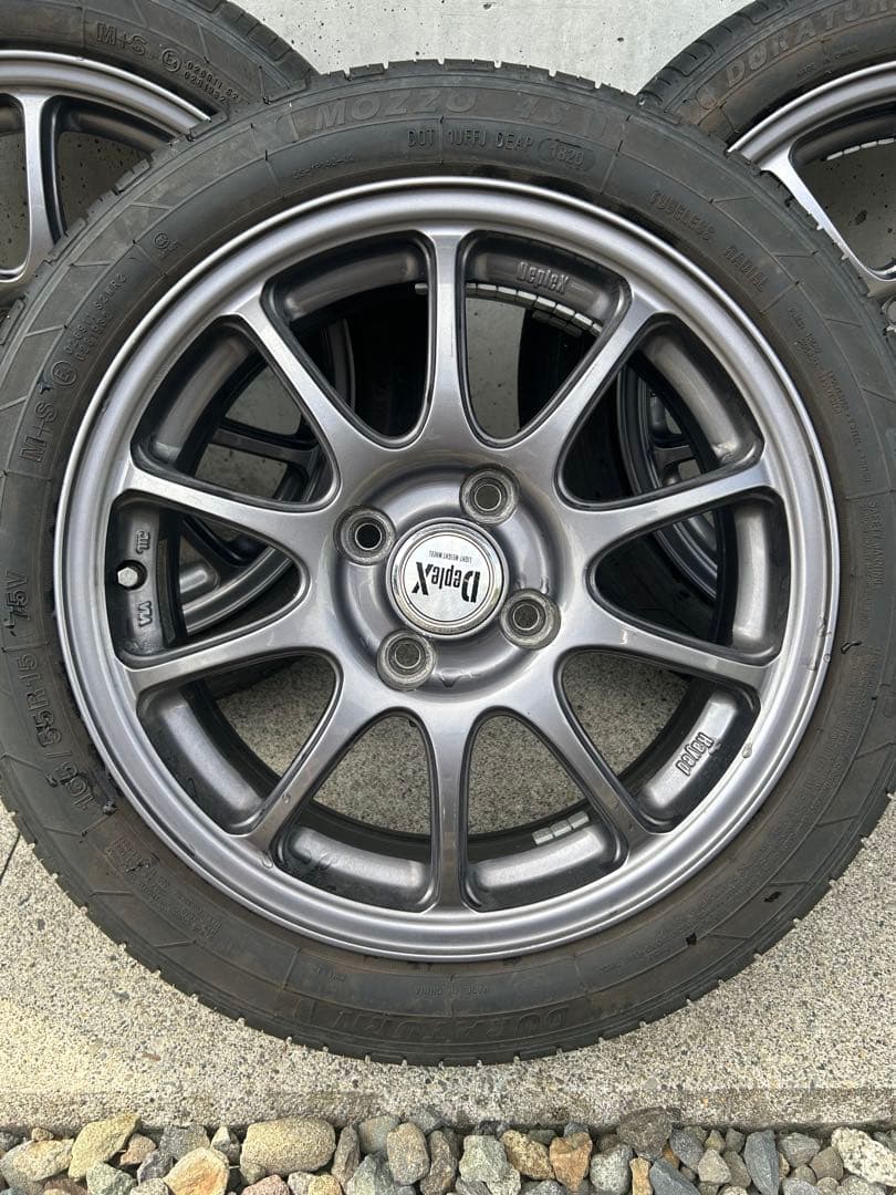 MANARAY Deplex15インチ アルミホイール 4本セット