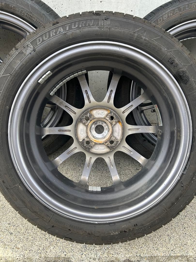 MANARAY Deplex15インチ アルミホイール 4本セット