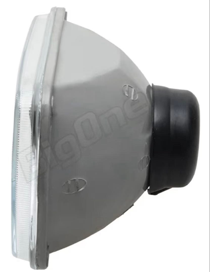 BigOne 4輪車用 ヘッドライト ガラス製LED対応 角型　2個セット