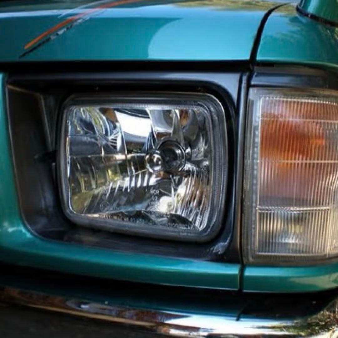 BigOne 4輪車用 ヘッドライト ガラス製LED対応 角型　2個セット