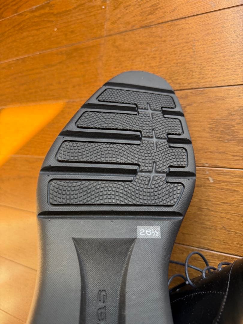 madras内羽根ストレートチップリカバリードレススニーカー 試着のみ 外無し