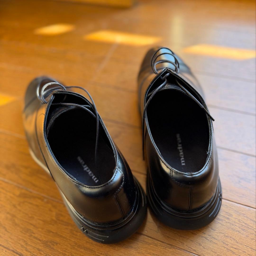 madras内羽根ストレートチップリカバリードレススニーカー 試着のみ 外無し