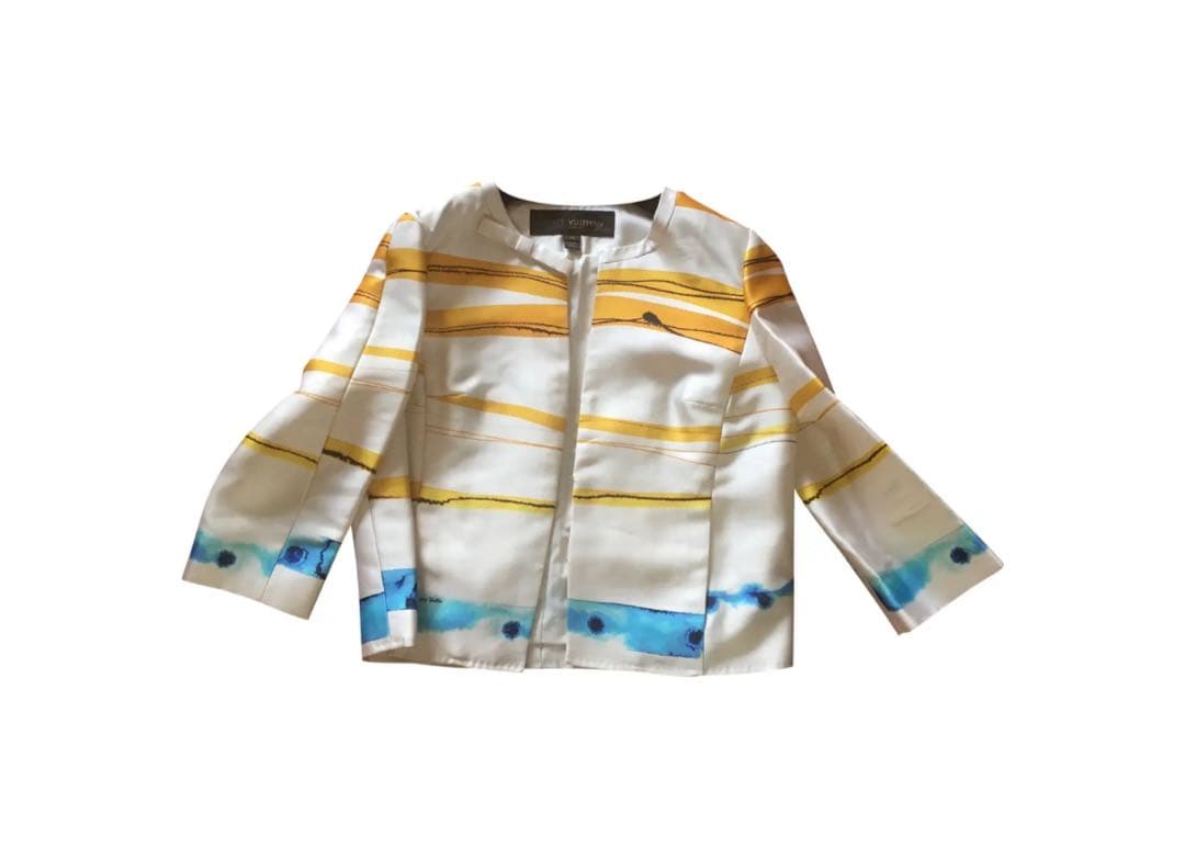 LV ヴィトン　シルク　ジャケット