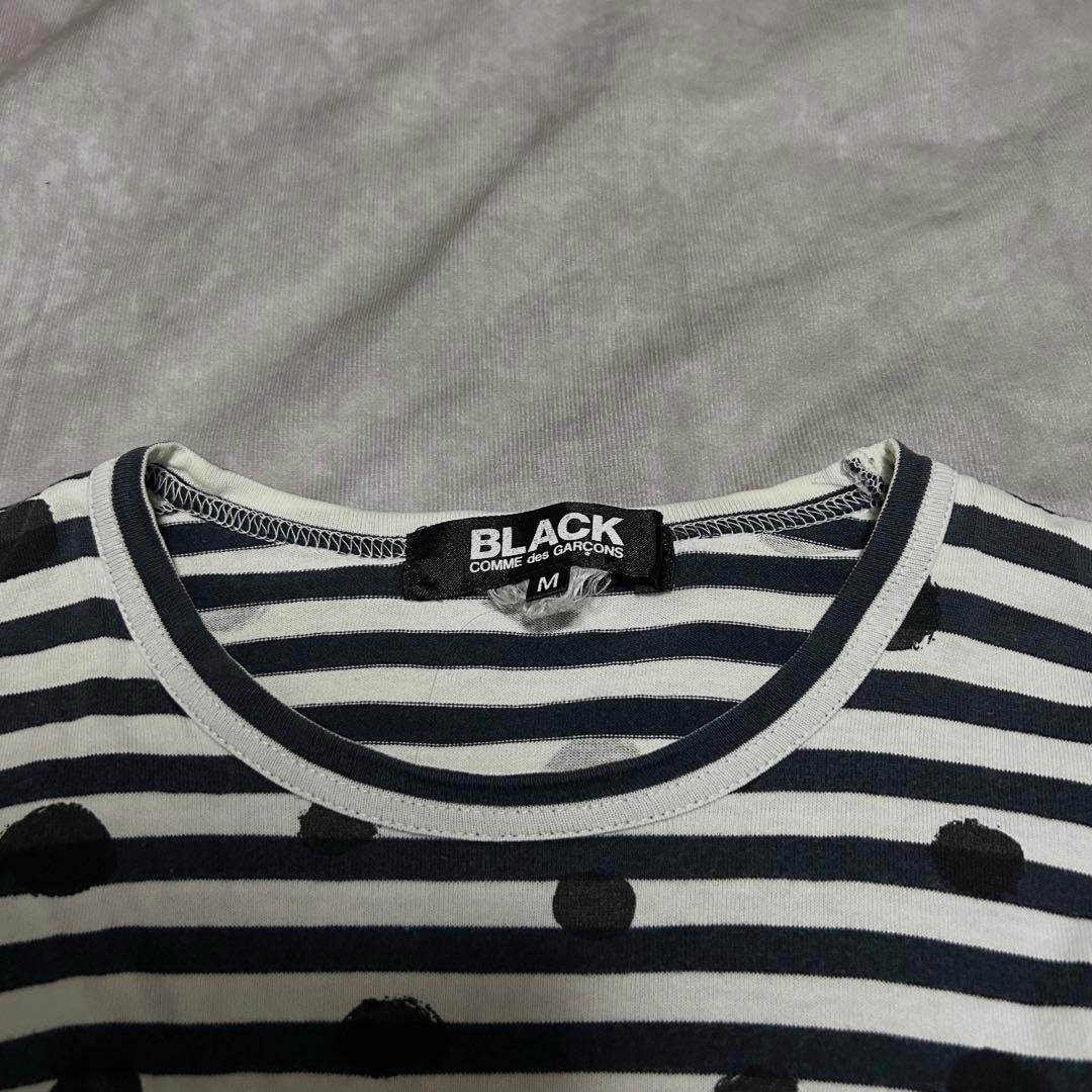 COMME des GARÇONS border long sleeve tee