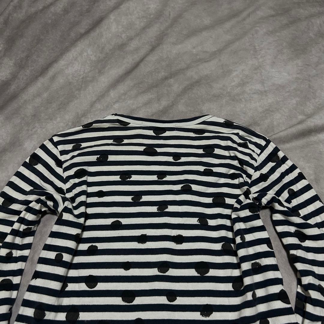 COMME des GARÇONS border long sleeve tee