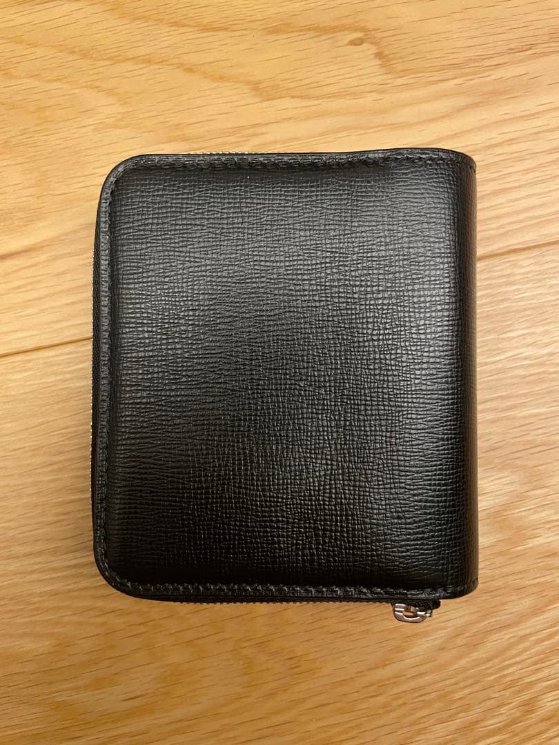 週末値下げ　未使用 Valextra ヴァレクストラ レザー 二つ折り 財布