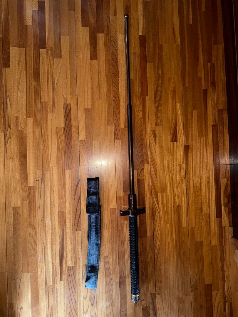 警察グッズ　回転十字鍔用　ロング警棒ケース