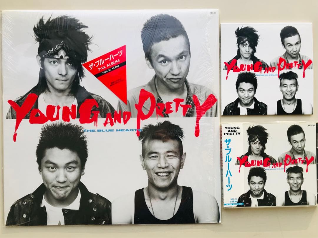 ザ・ブルーハーツ/YOUNG AND PRETTY 美盤！　稀少オリジナル盤！