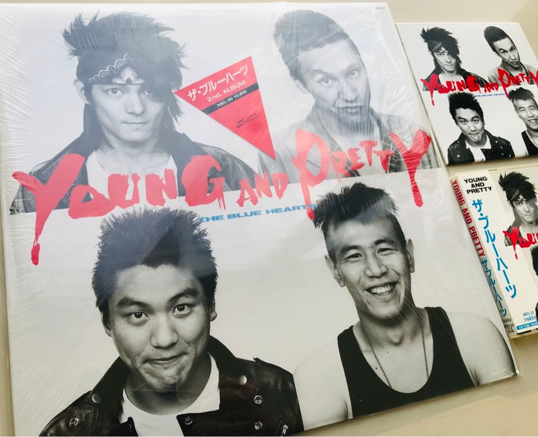ザ・ブルーハーツ/YOUNG AND PRETTY 美盤！　稀少オリジナル盤！