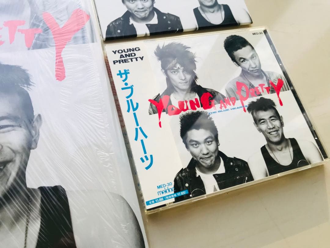ザ・ブルーハーツ/YOUNG AND PRETTY 美盤！　稀少オリジナル盤！