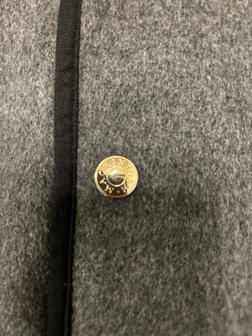 MACKINTOSH ポンチョコート グレー ウール size6