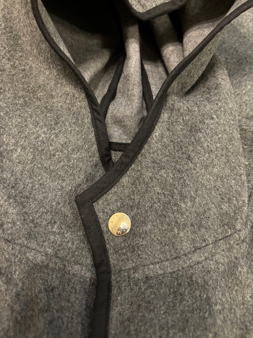 MACKINTOSH ポンチョコート グレー ウール size6