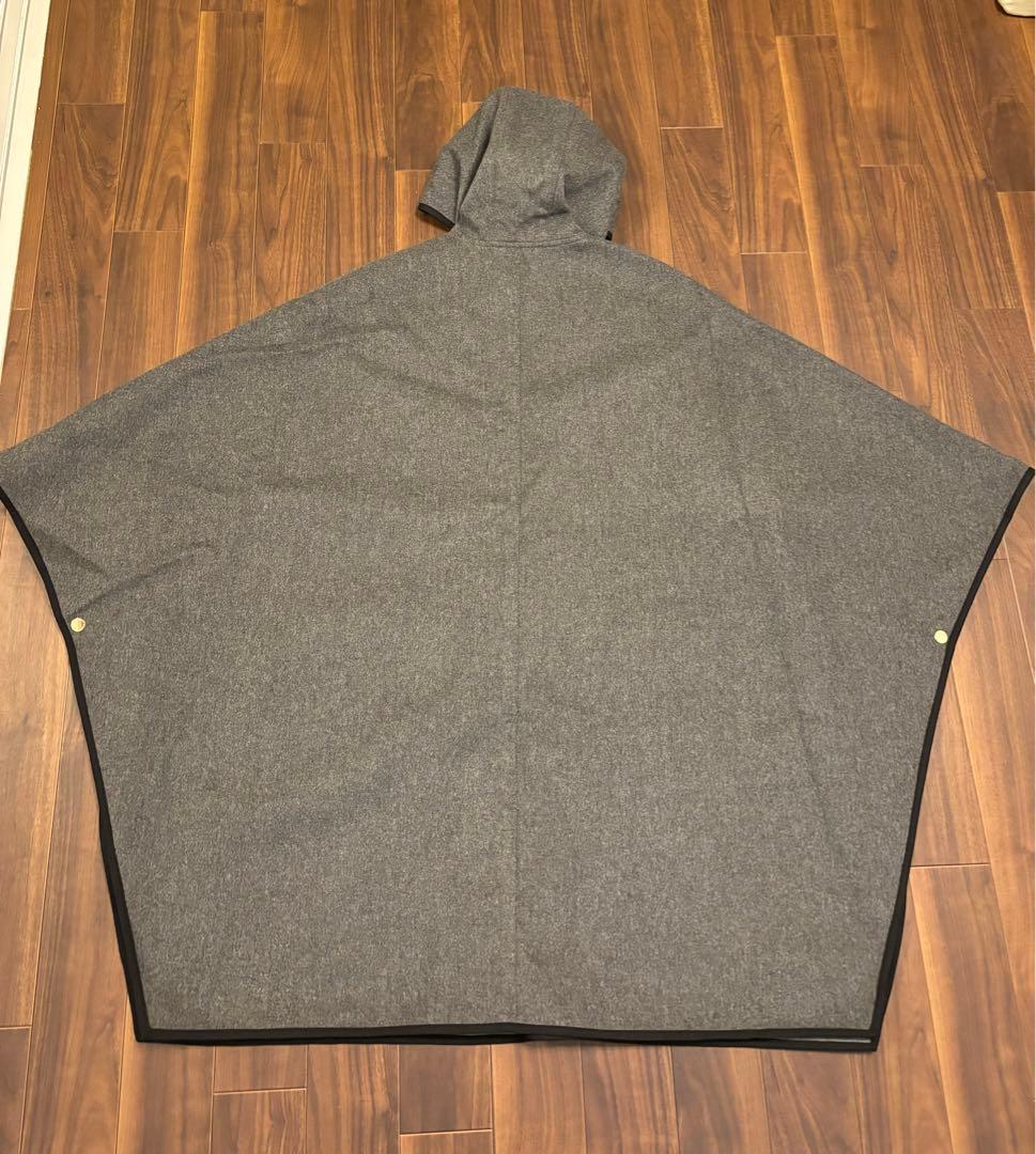 MACKINTOSH ポンチョコート グレー ウール size6