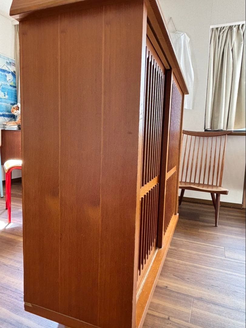 ナチュラルウッドキャビネット