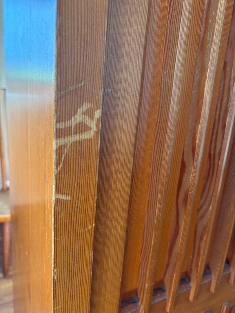 ナチュラルウッドキャビネット